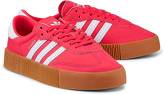 Sneaker Sambarose W von Adidas Originals in rot für Mädchen. Gr. 40
