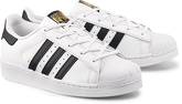 Sneaker Suerstar C von Adidas Originals in weiß für Mädchen. Gr. 28,29,30,31,32,33,34,35