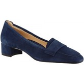 Leonardo Shoes  Damenschuhe 1324 CAMOSCIO NAVY