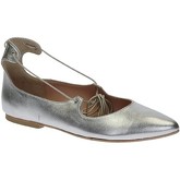 Leonardo Shoes  Ballerinas 117-30 CUOIO NAPPA ARGENTO