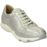 Leonardo Shoes  Sneaker ER01 PELLE GLITTER ARGENT