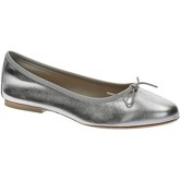 Leonardo Shoes  Ballerinas 6087 CUOIO NAPPA ARGENTO