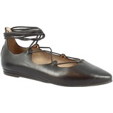 Leonardo Shoes  Ballerinas Q281 VITELLO NERO