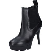 Reve D'un Jour  Ankle Boots REVE stiefeletten schwarz leder textil BZ466