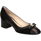 Leonardo Shoes  Pumps 51 NAPPA NERO CAMOSCIO NERO