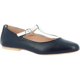 Leonardo Shoes  Ballerinas 936-3 NAPPA BLU/ARGENTO