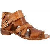 Leonardo Shoes  Sandalen K110 WASH MARRONE