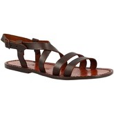 Leonardo Shoes  Sandalen 531 T.MORO UOMO