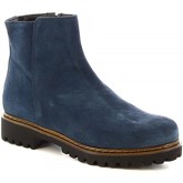 Leonardo Shoes  Stiefeletten 139 CAMOSCIO BLEU