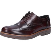 Salvo Ferdi  Herrenschuhe elegante burgund glänzendem leder BX296