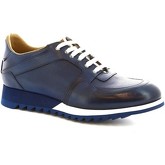 Leonardo Shoes  Herrenschuhe 413_69 PE VITELLO BLUE