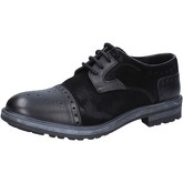 Nyon  Herrenschuhe NYON elegante schwarz wildleder leder AD655