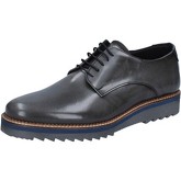 Salvo Barone  Halbschuhe elegante grau glänzendem leder BZ180