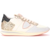 Philippe Model  Sneaker Sneaker Tropez X und goldener Glitzer