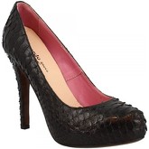 Leonardo Shoes  Pumps RIOMAGGIORE PITONE NERO