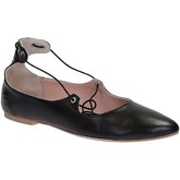 Leonardo Shoes  Ballerinas 117-30 CUOIO NAPPA NERO