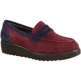 Leonardo Shoes  Damenschuhe 165 CAMOSCIO BORDEAUX BLEU